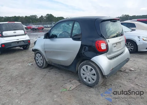 2016 Smart Fortwo Pure from USA, damaged, VIN WMEFJ5DA0GK076468
